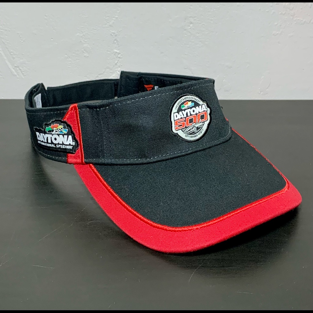 Nascar Daytona 500 RedBlack Visor Hat Nascar Daytona 500 RedBlack Visor Hat